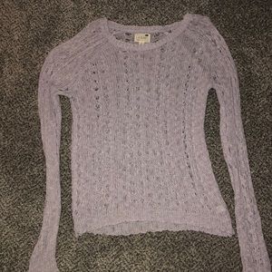 LA hearts lavender sweater